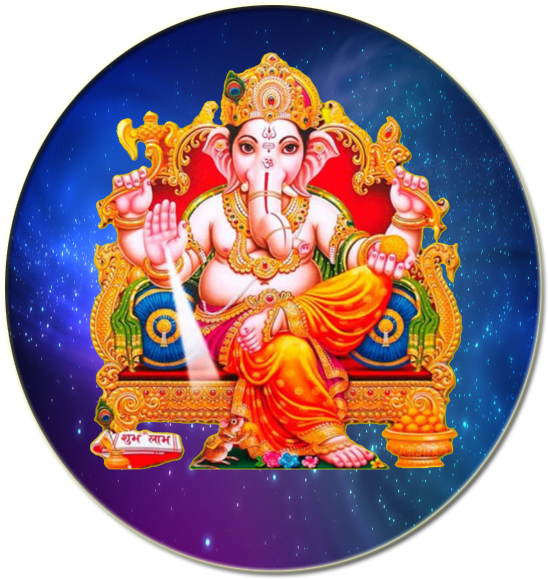 30 Am To - Ganesh Full (594x635), Png Download