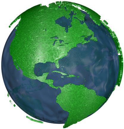Earth Globe Png - Earth (960x540), Png Download