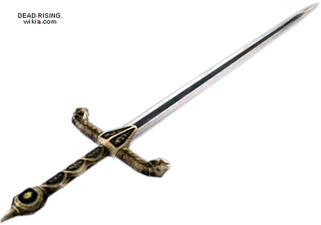 Dead Rising Ceremonial Sword - Dead Rising Sean Keanan (657x488), Png Download