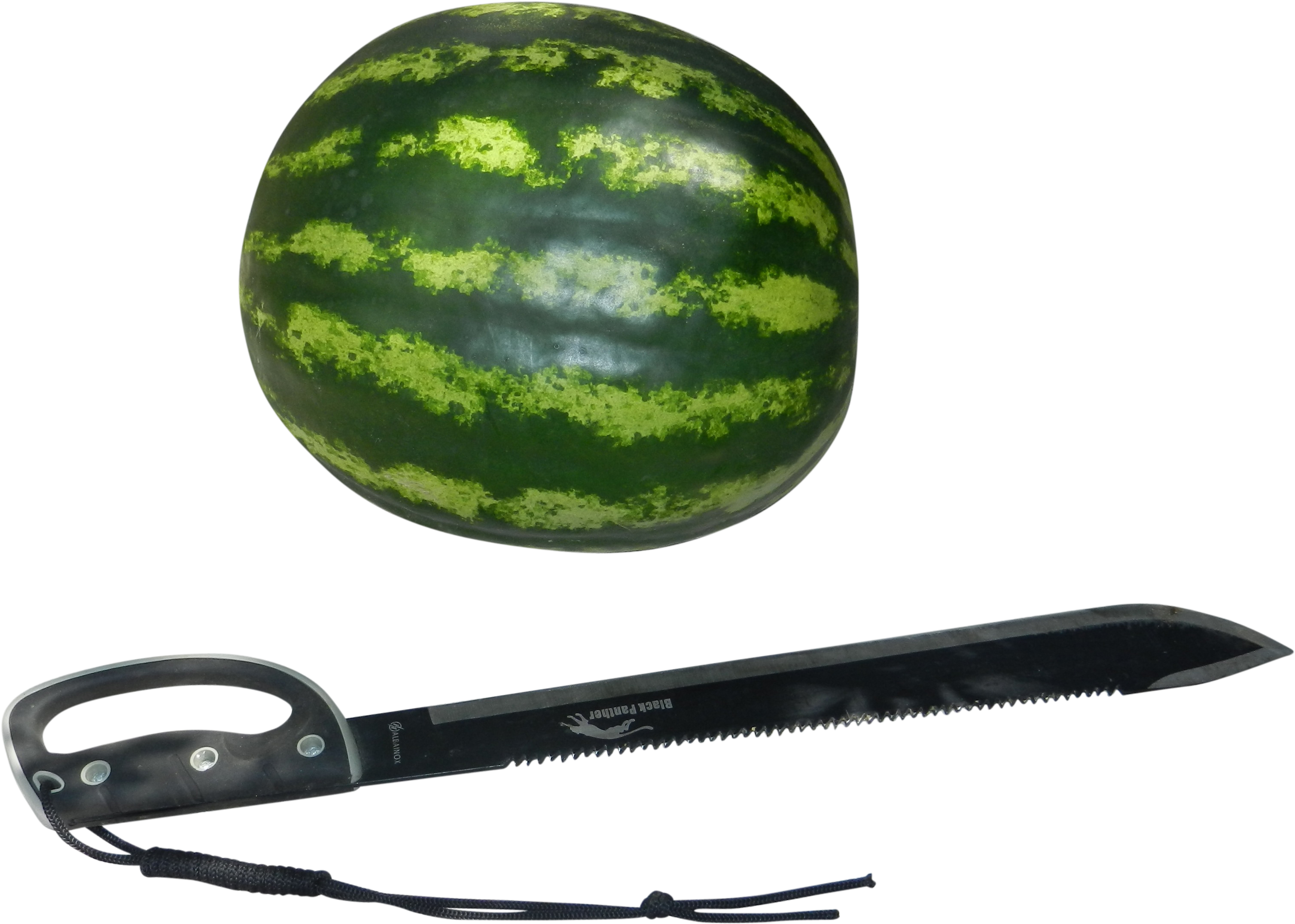 Watermelon With Sword Png Image - Watermelon (4000x3000), Png Download
