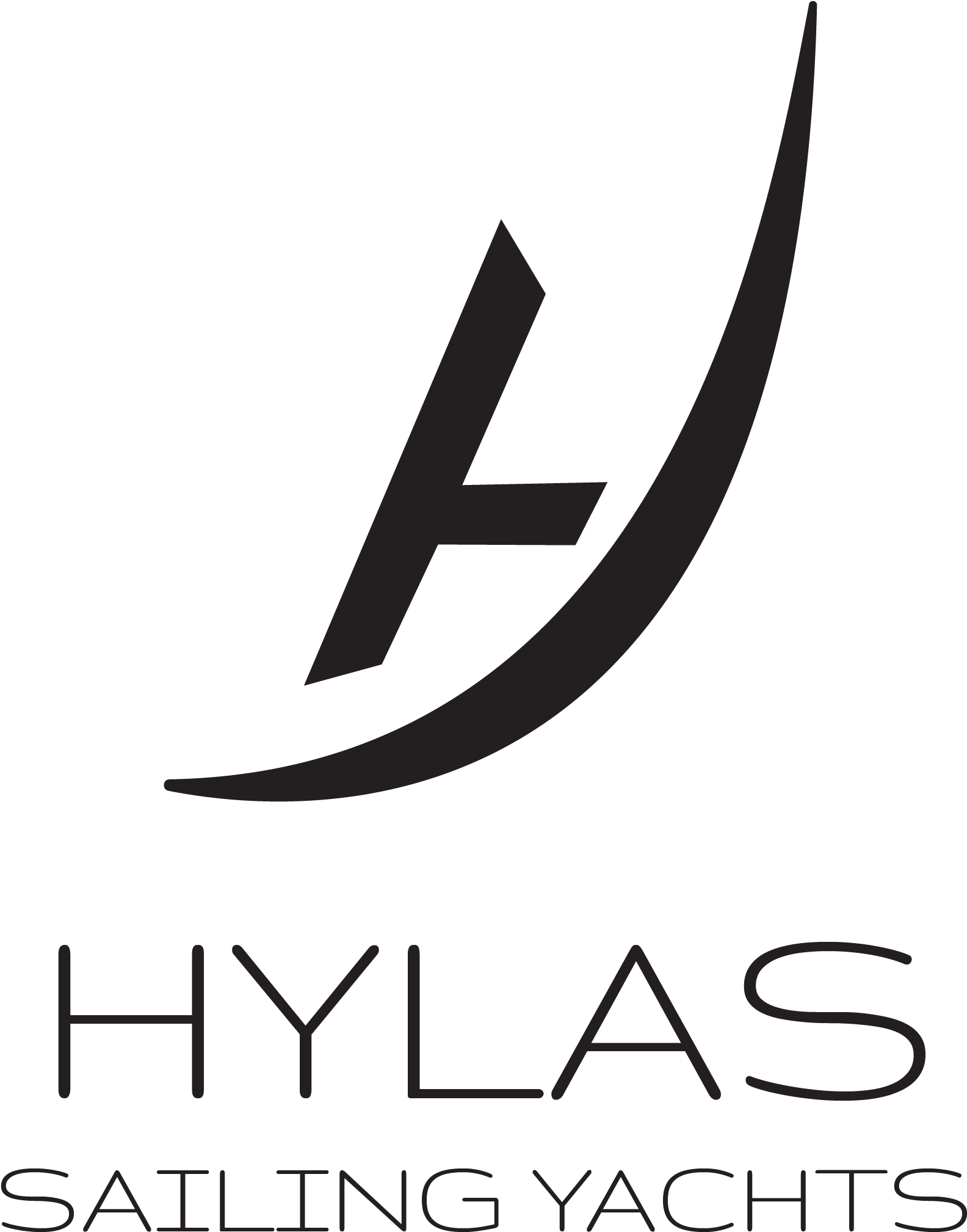 Hylas Sailing Yachts - Logo Hylos (1602x2047), Png Download