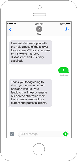 Automatically Acknowledge Customer Feedback - Iphone (700x700), Png Download