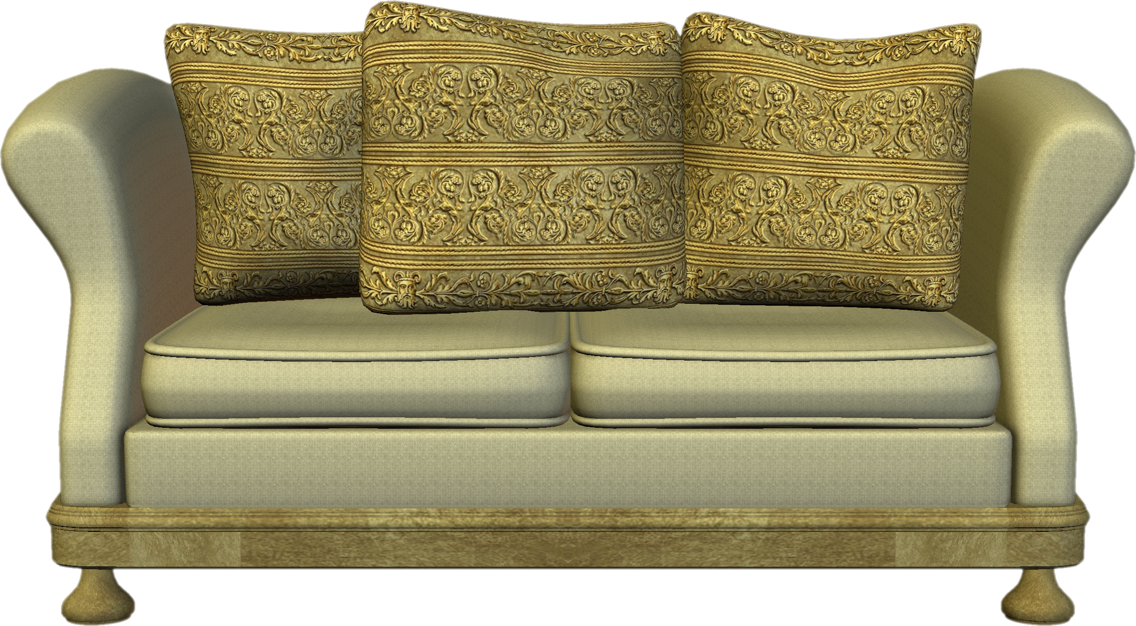 Sofa Cushion Png Img (2280x1257), Png Download