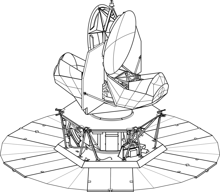 All Photo Png Clipart - Radio Telescope Wmap (856x750), Png Download