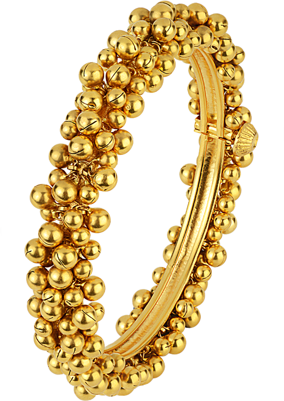 Orra Gold Bangle - Single Bangle Png (1200x1000), Png Download