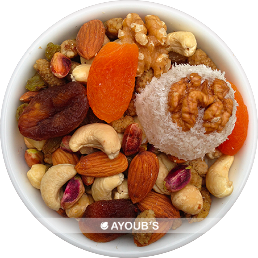 Raw Yalda Mix - Mixed Nuts (894x894), Png Download