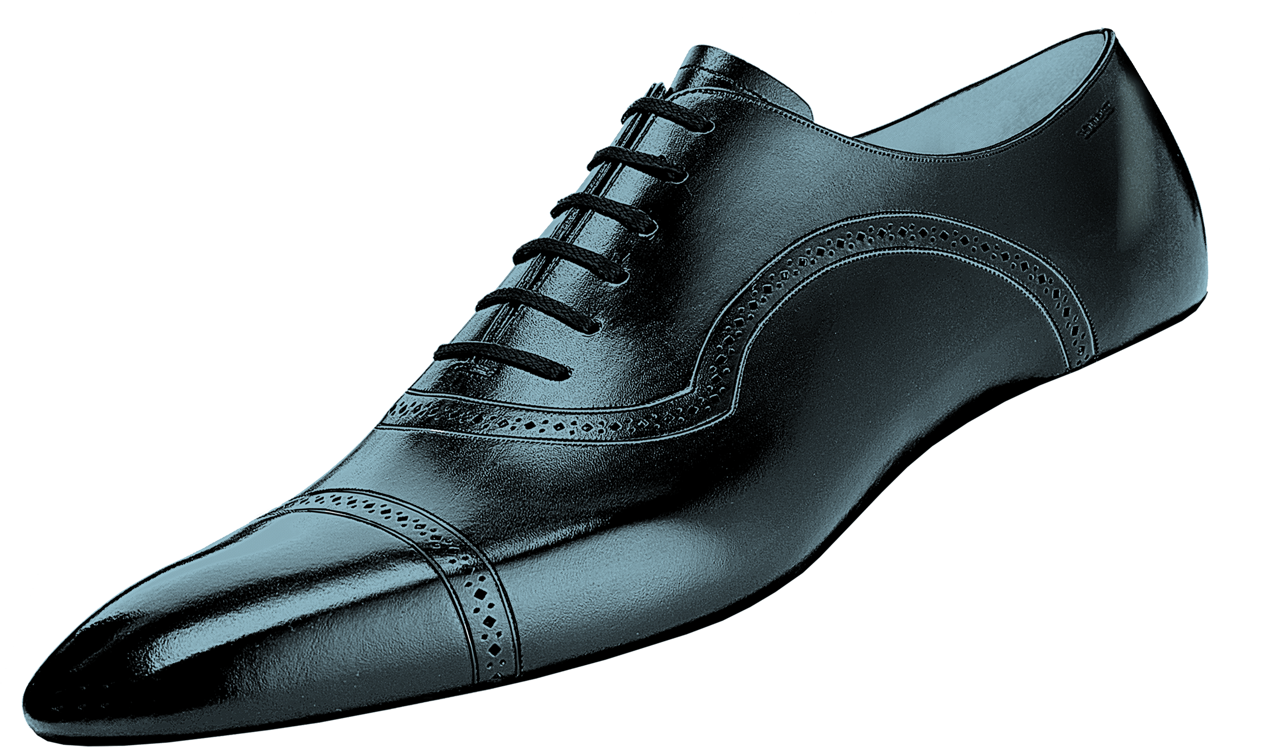 Shop The Oxford - Leather (3554x3541), Png Download