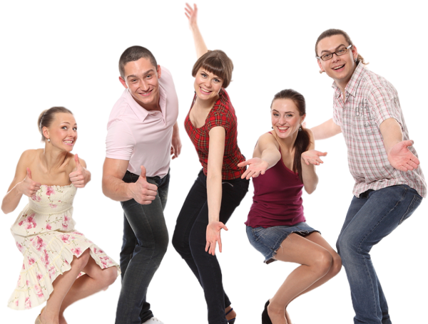 Learning People Transparent (600x520), Png Download