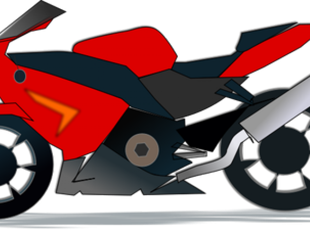 Cartoon Motorcycle Bike (640x480), Png Download