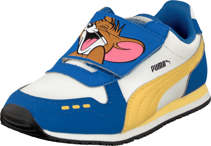 Cabana Racer Tom & Jerry Kids Strong Blue - Sneakers (705x489), Png Download
