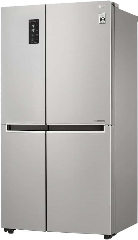 Lg 24 Cu - Refrigerator (567x863), Png Download