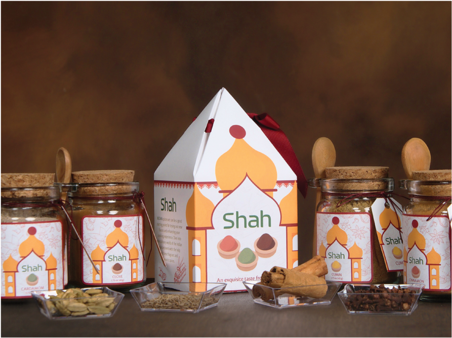 Box And Spices (1000x773), Png Download