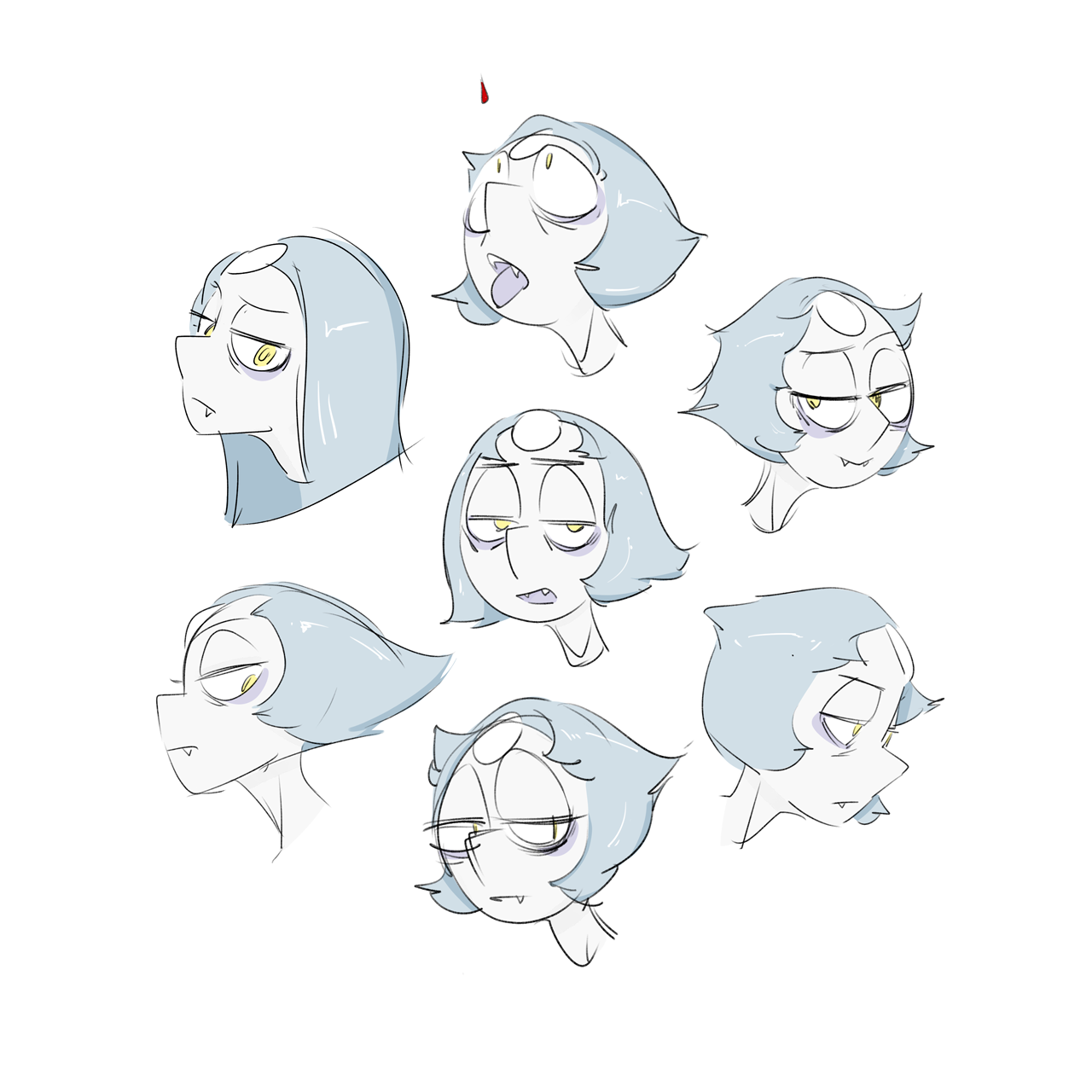 White Mammal Cartoon Vertebrate Art Nose Head Text - Cartoon (1280x1280), Png Download