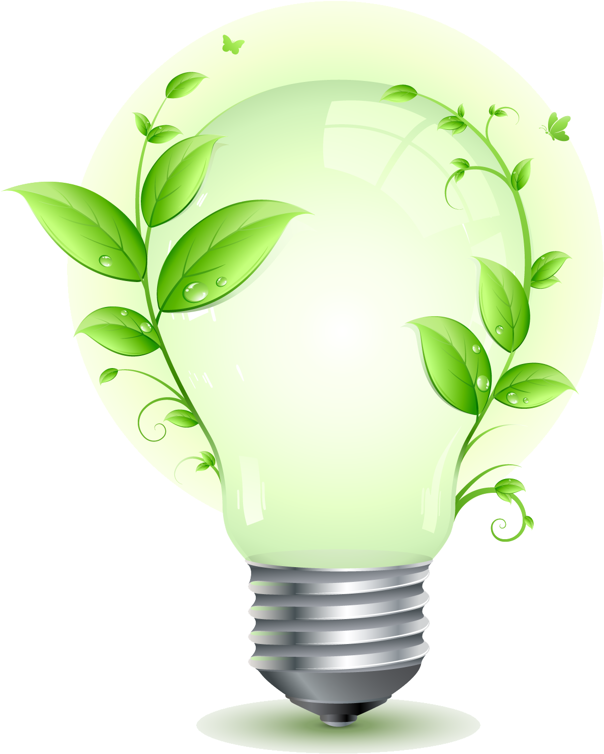 Save Electricity Png Image - Led Lights Environmentally Friendly (1293x1628), Png Download