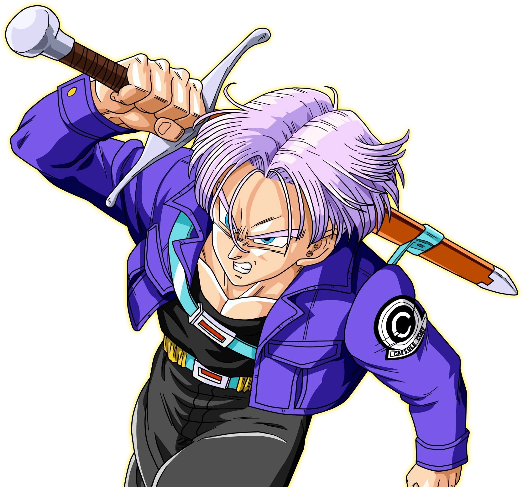 Dragon Ball Z Trunks Png (1753x1661), Png Download