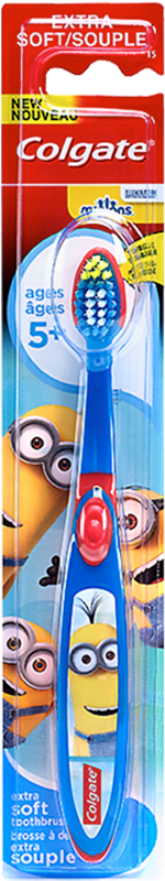 Kids Colgate Minions Toothbrush - Colgate Minions Toothbrush (500x800), Png Download