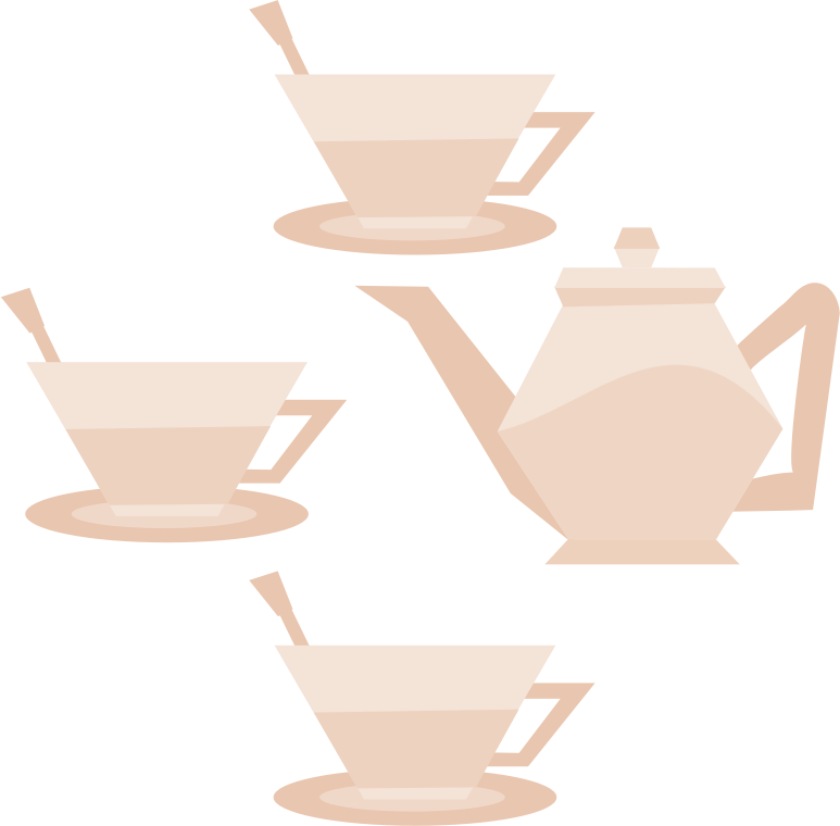 Medium Image - Tea Party No Background (773x760), Png Download