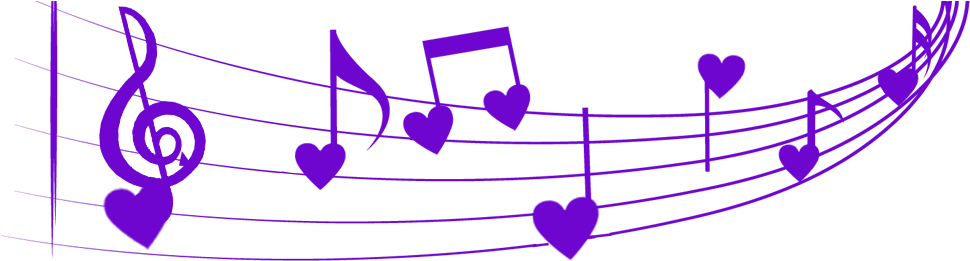 Music Love Notes Png (997x270), Png Download
