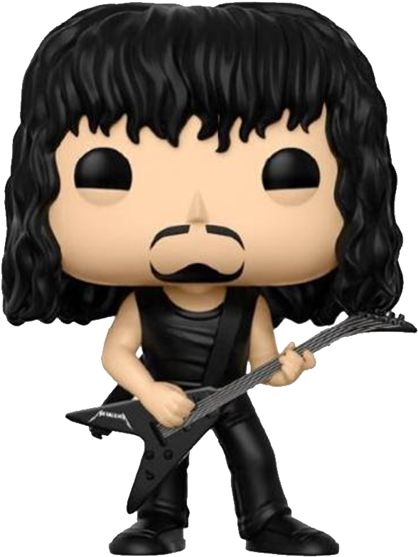 Vinyl Metallica - Kirk Hammett - Funko Pop Metallica (800x800), Png Download
