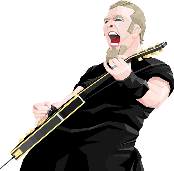 Thank You - Hetfield Png (600x590), Png Download