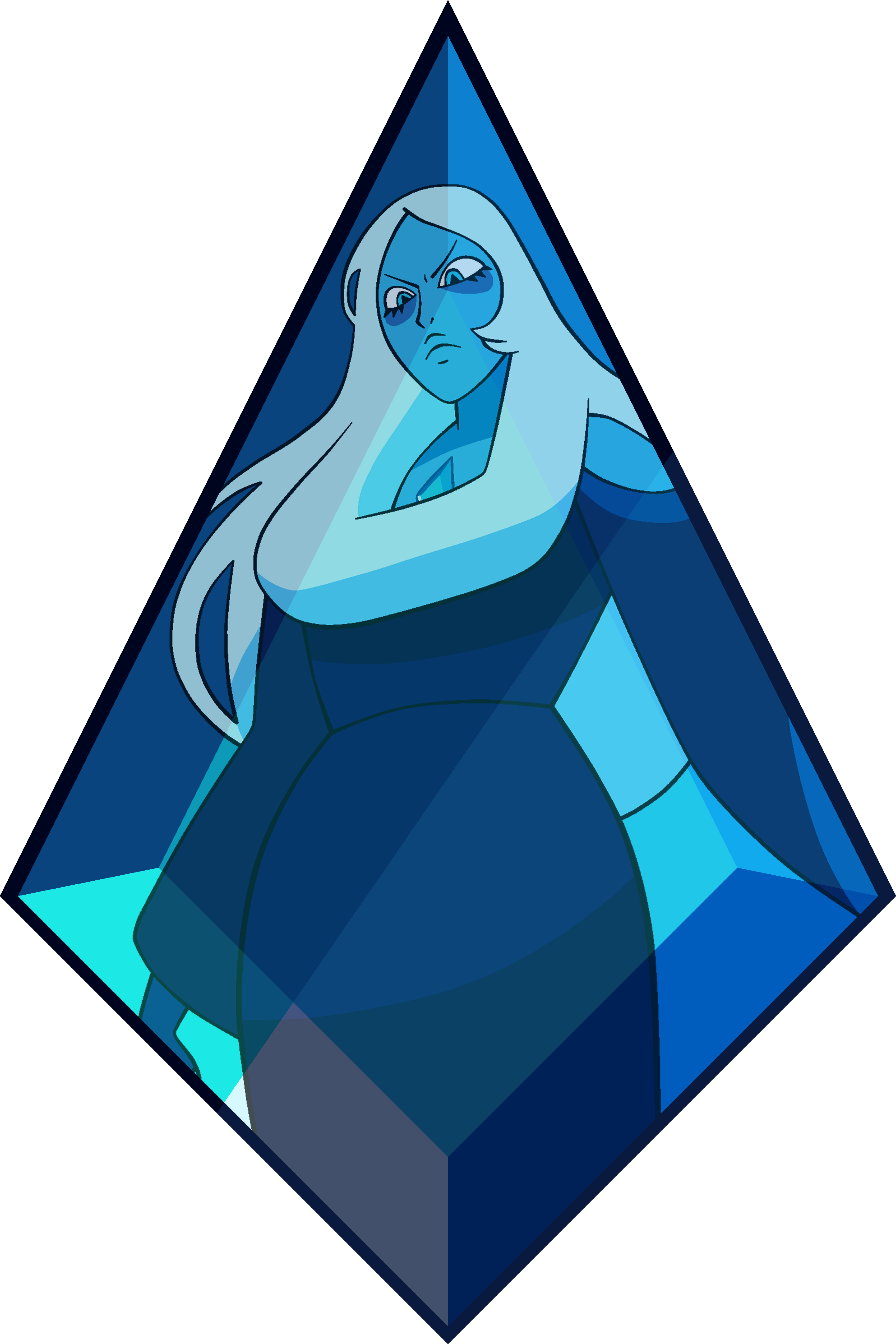 Blue Diamond Png Download - Wiki (3390x5085), Png Download