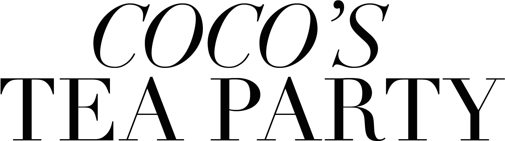 Looking For Something - Cocos Tea Party Logo (2000x471), Png Download