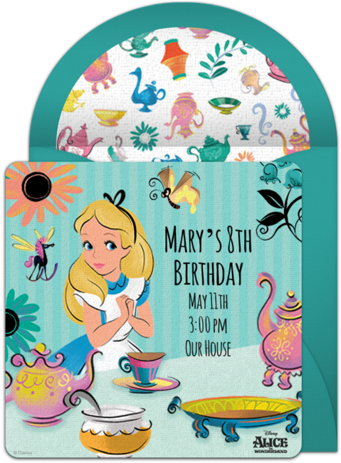 Alice In Wonderland - 18" Alice In Wonderland Balloon - Mylar Balloons Foil (650x650), Png Download