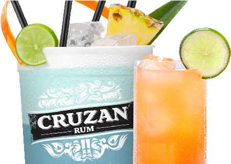 Add New Cruzan Rum Tropical Fruit Rum To Your Cruzan - Bucket Of Rum Png (462x321), Png Download