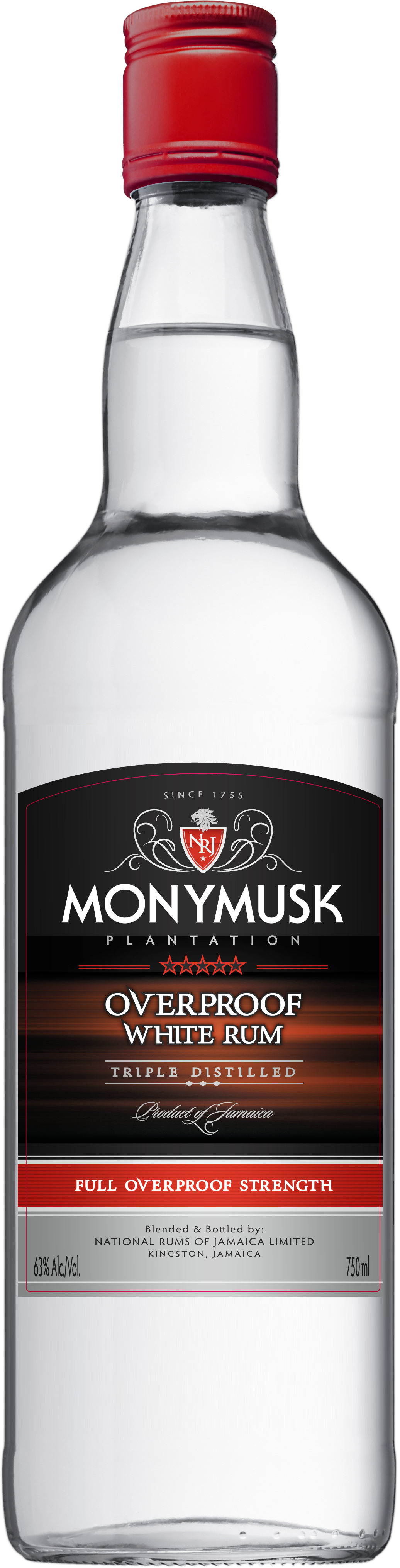 Download - Monymusk Rum (1104x4252), Png Download