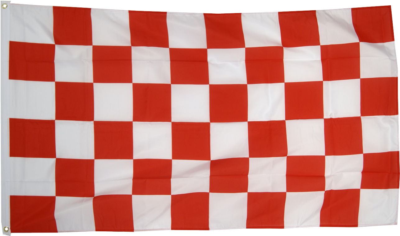 Checkered Red-white Flag - Chess Board Pixel (1500x998), Png Download