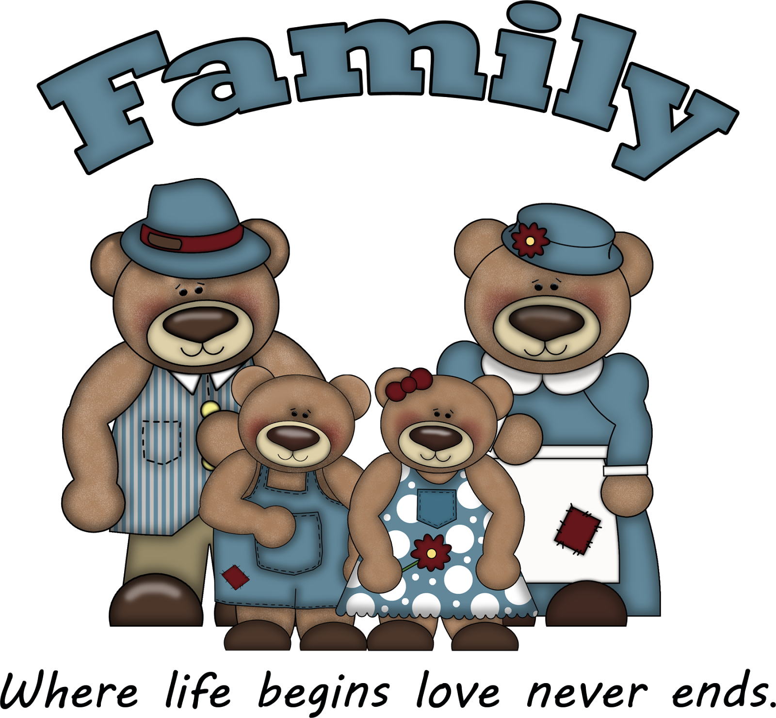 Family Clip Art Freebie 104 Ge Png Vyhavs Clipart - Clarice Cliff Primary School (1600x1480), Png Download