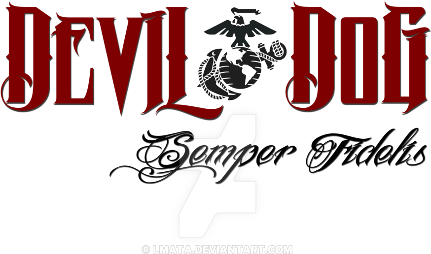 28 Collection Of Usmc Clipart And Graphics - Marine Corps Devil Dog Decals (900x900), Png Download