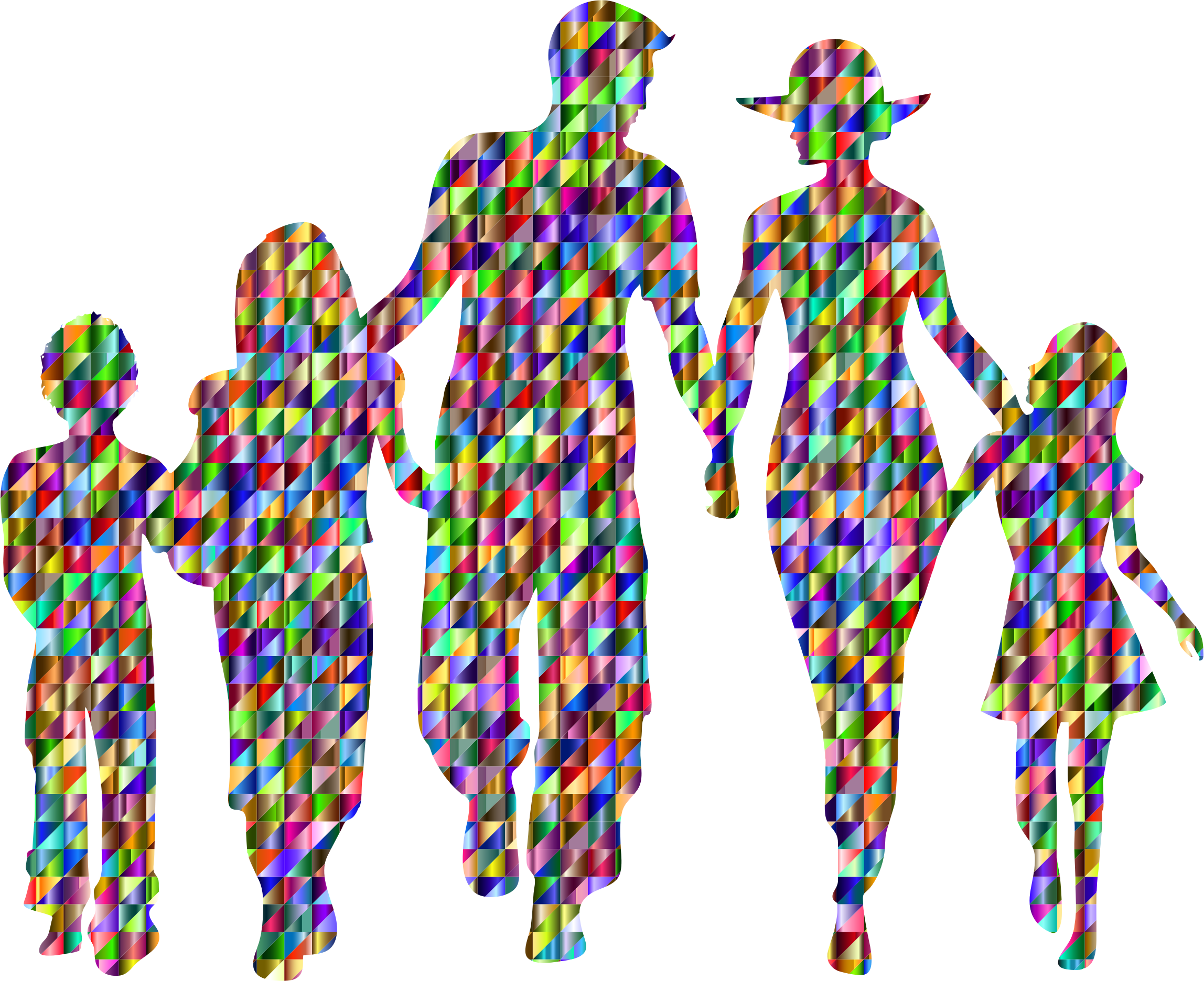 This Free Icons Png Design Of Chromatic Triangular (2296x1872), Png Download