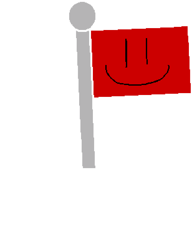 Red Flag Productions Flag White Limbs (616x720), Png Download
