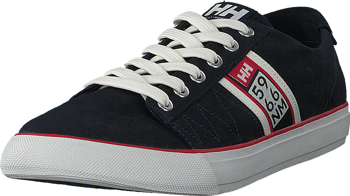 Salt Flag F-1 Navy/off White/flag Red - Men's Helly Hansen Salt Flag F-1 Sneaker (705x395), Png Download
