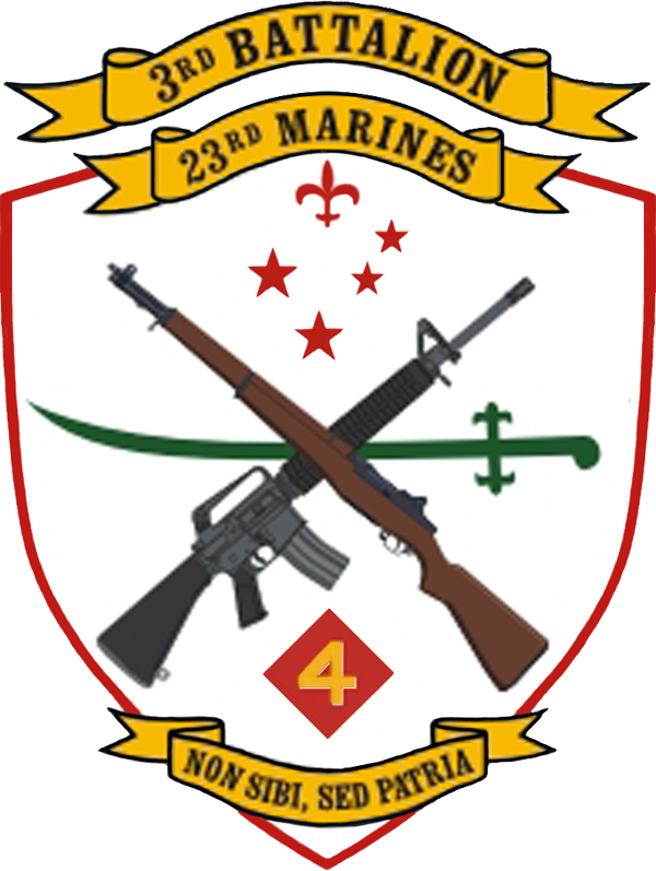 3rd Battalion 23rd Marines - India Co 3rd Battalion 23rd Marines (600x797), Png Download