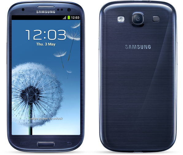 Samsung Galaxy S3 - Samsung Galaxy S3 Noir (960x575), Png Download