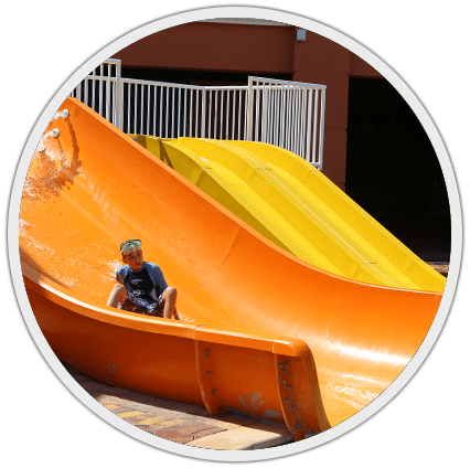 Shipwreck Island Water Park Fun For The Family - Canoe (426x424), Png Download