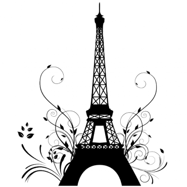 Torre Eiffel Dibujo Facil (370x370), Png Download