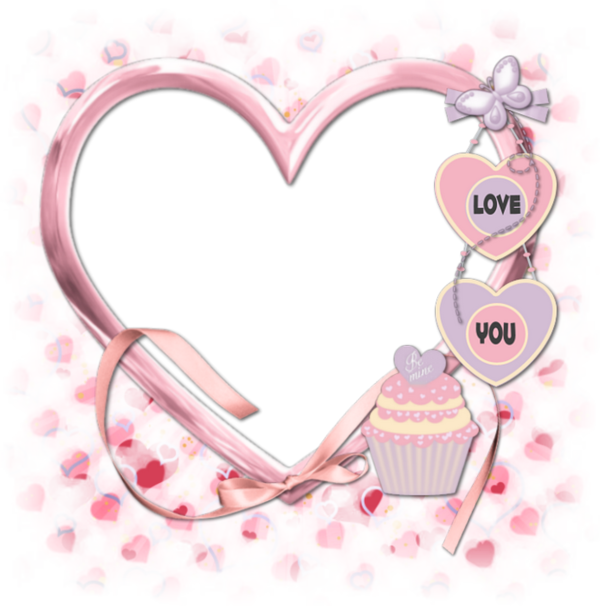 Coeur Png - Bordure Cœur Png (600x606), Png Download
