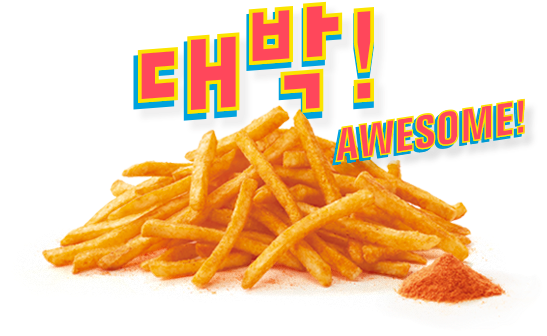 Mcdonald's Singapore Kimchi Shakers - Kimchi Fries Mcdonalds (556x460), Png Download
