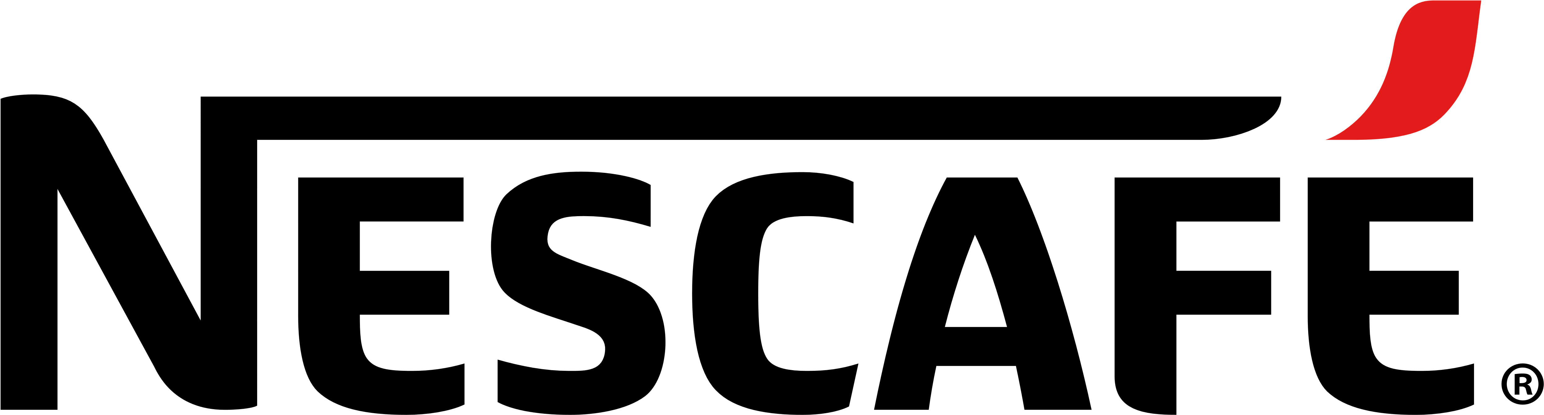 1033 - Nescafe Logo Png (2362x635), Png Download
