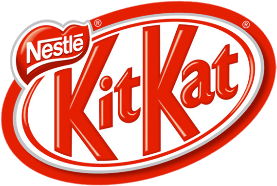 Icons Logos Emojis - Nestle Kit Kat Logo (572x411), Png Download