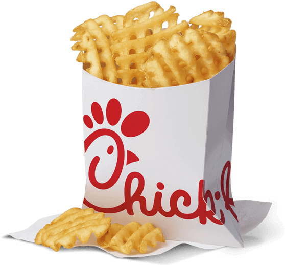 [ Img] - Chick Fil A Waffle Fries (800x800), Png Download