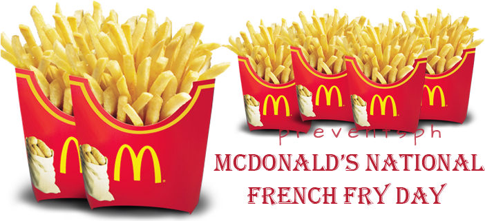 Mcdonald's Celebrates National French Fry Day By Taking - Odell Beckham Kicking Net Meme (709x320), Png Download