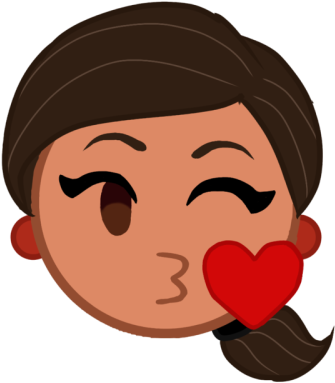 Some Karmi Expressions And An Alternate Obake Emoji - Illustration (400x400), Png Download