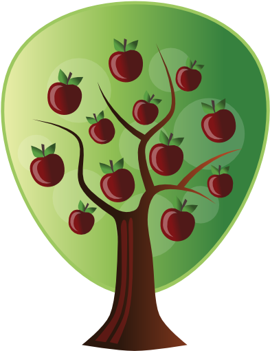 Abstract Crops Apple Tree 555px - Crop Clipart (555x555), Png Download