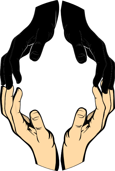 Picture Library Clip Art At Clker Com Vector Online - Clip Art Two Hands (402x596), Png Download