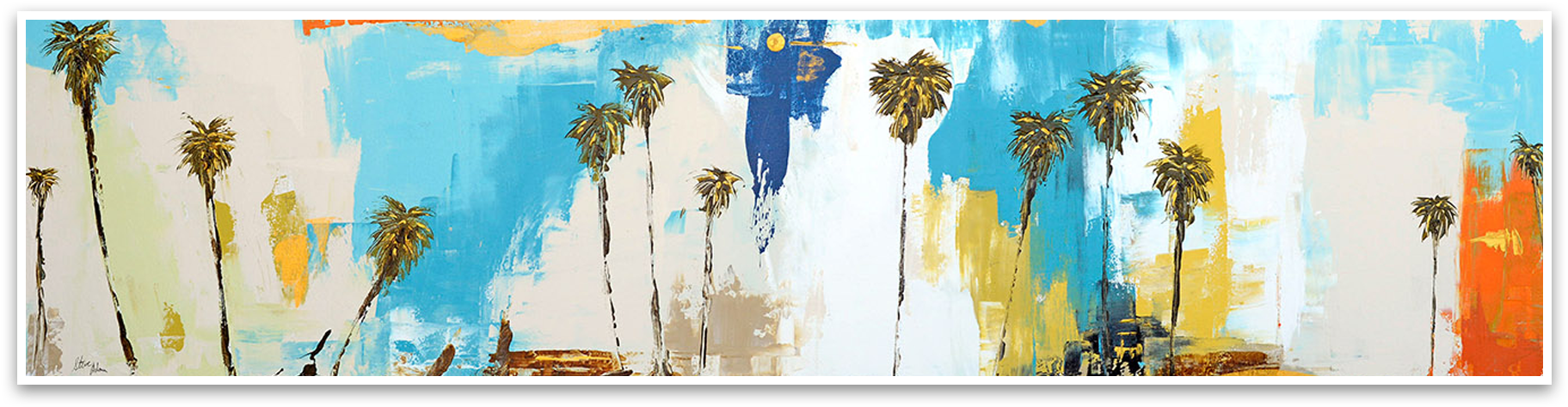 #0559 Prints - Painting (2000x600), Png Download