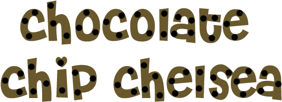 Chelsealogo - Chocolate In Bubble Letters (623x249), Png Download